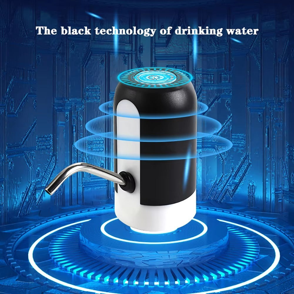 USB Rechargeable Water Pump – One-Touch Bottle Dispenser