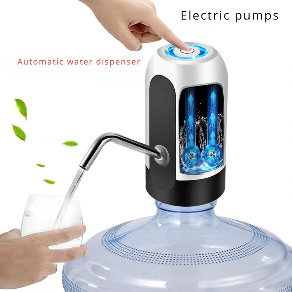 USB Rechargeable Water Pump – One-Touch Bottle Dispenser