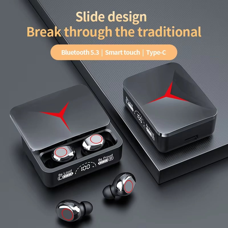 M90 Pro Gaming Earbuds – Bluetooth 5.3 ENC Wireless Earphones
