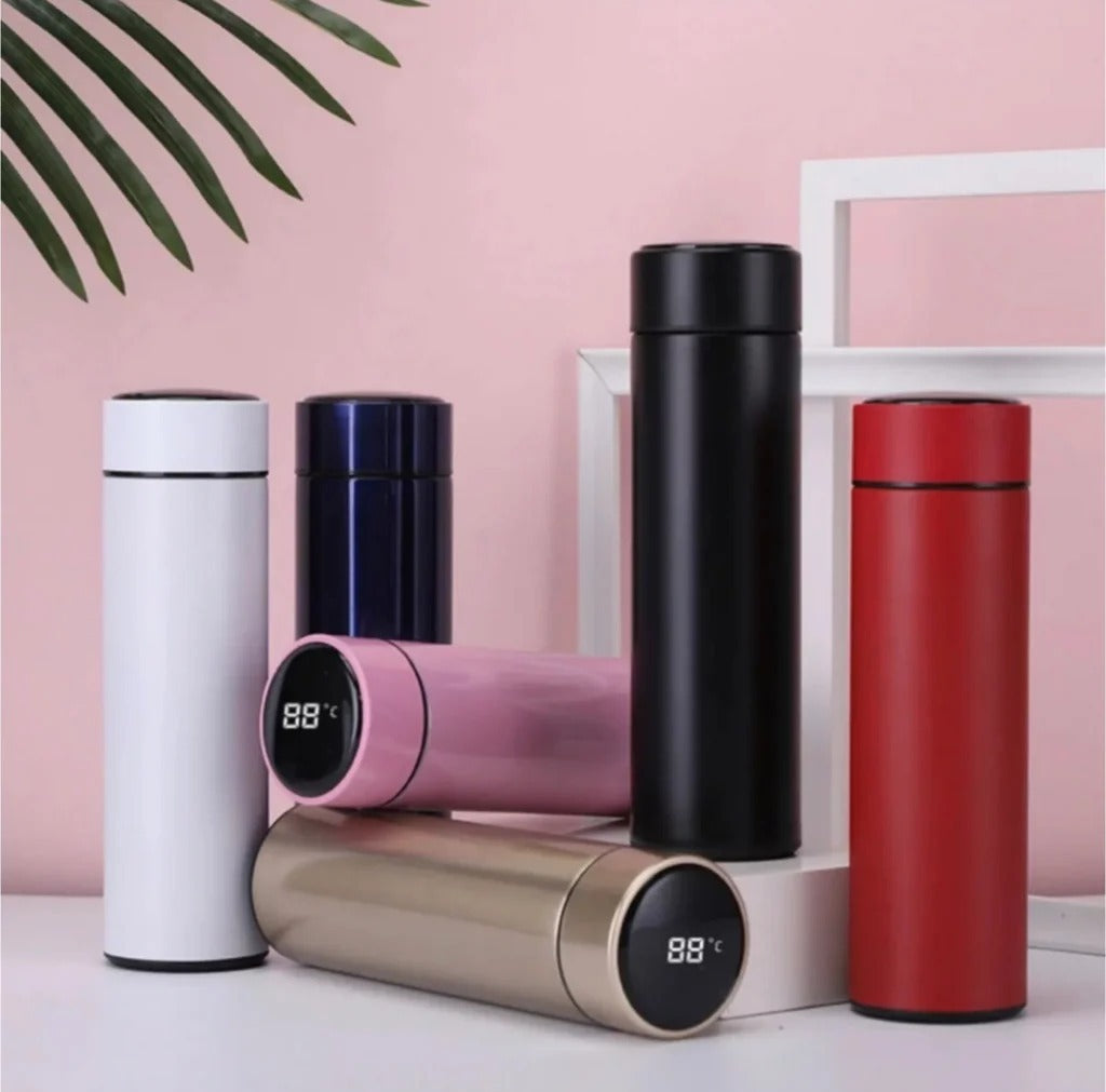 Smart LED Thermos Bottle – Stainless Steel Hot & Cold Flask