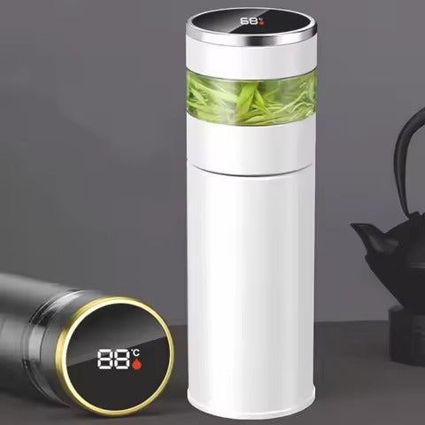 Smart LED Thermos Bottle – Stainless Steel Hot & Cold Flask