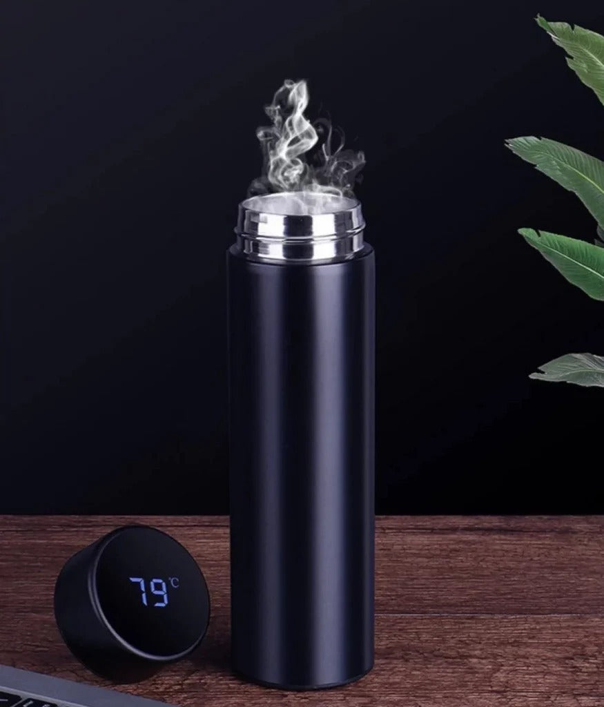 Smart LED Thermos Bottle – Stainless Steel Hot & Cold Flask